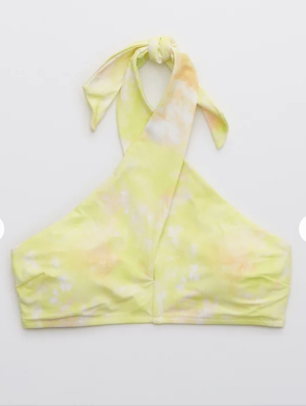 NWT Aerie Crossover Keyhole Halter Bikini Top
